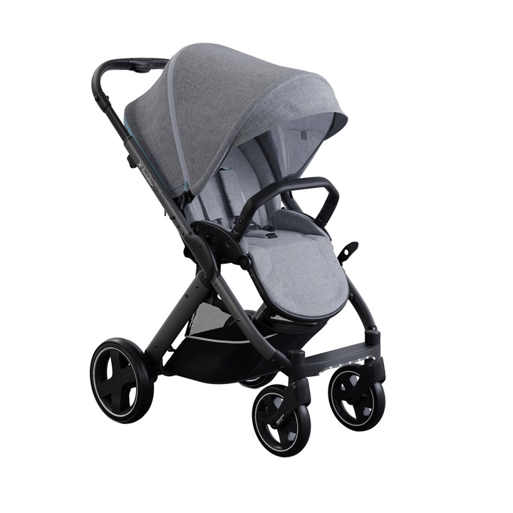 Carucior, X-lander, x-Pulse, Azure Grey, Gri, 81X96X57 cm