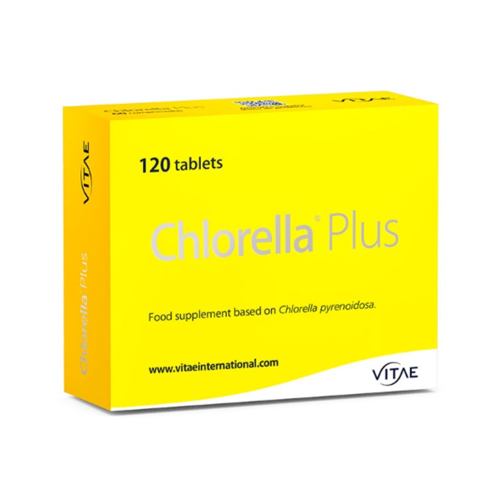 Supliment alimentar, Vitae Health Innovation, Chlorella Plus, Chlorella, 1000 mg, 120 tablete