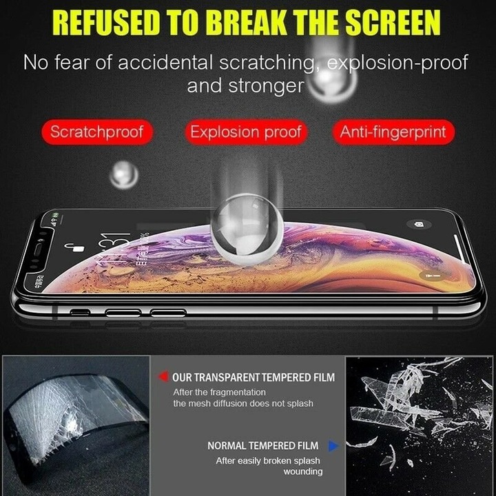 Üvegvédő S pulse, iPhone 12-hez, átlátszó