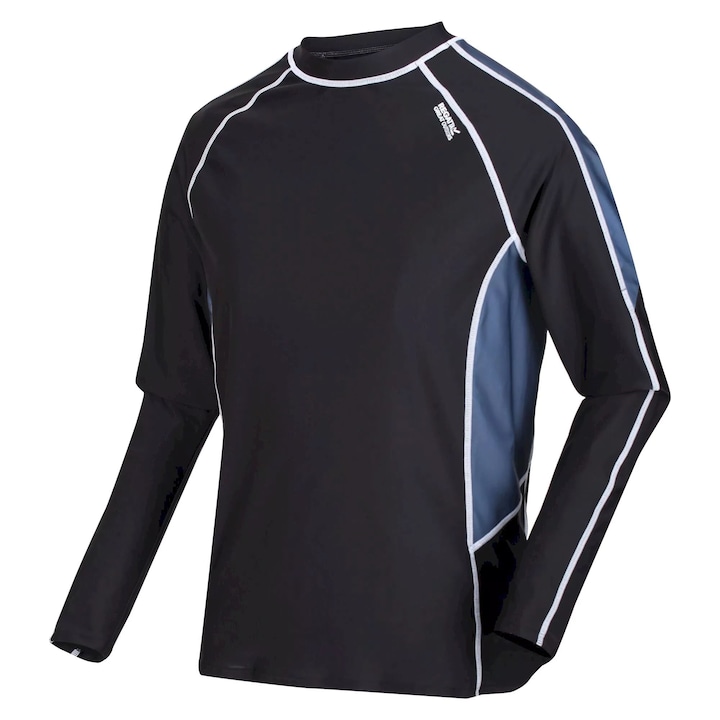 Regatta lycra bluz teljes UV vedelemmel, Fekete