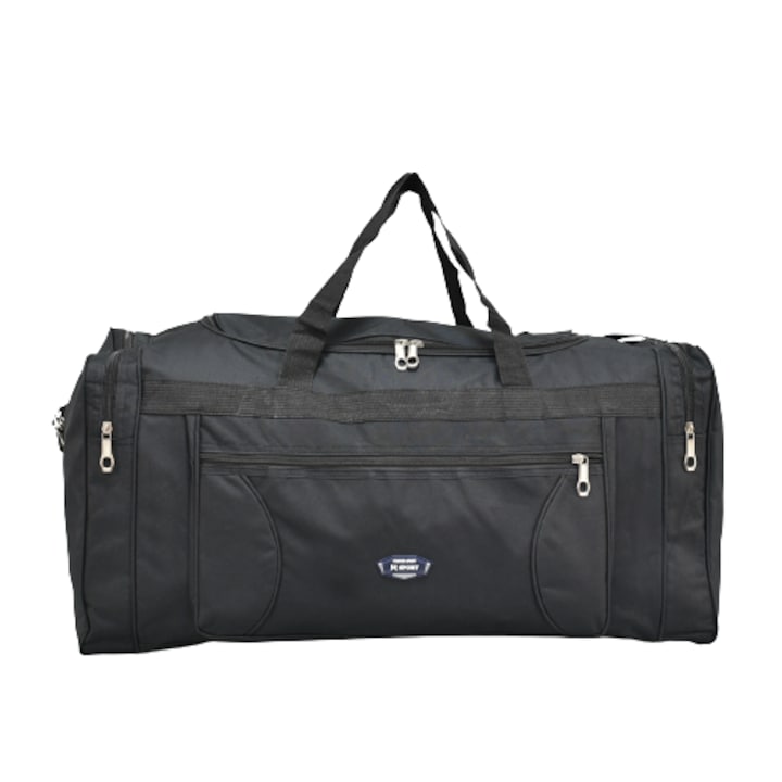 Спортен Сак 01212, 70/32/26 см, Текстил, Черен