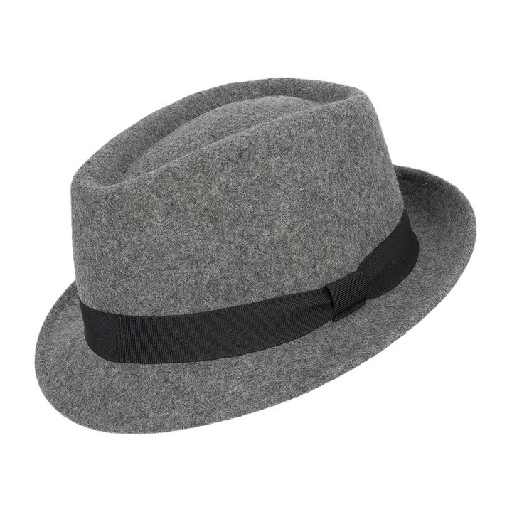 Sapca Trilby pentru barbati HatYou CF0046, Gri
