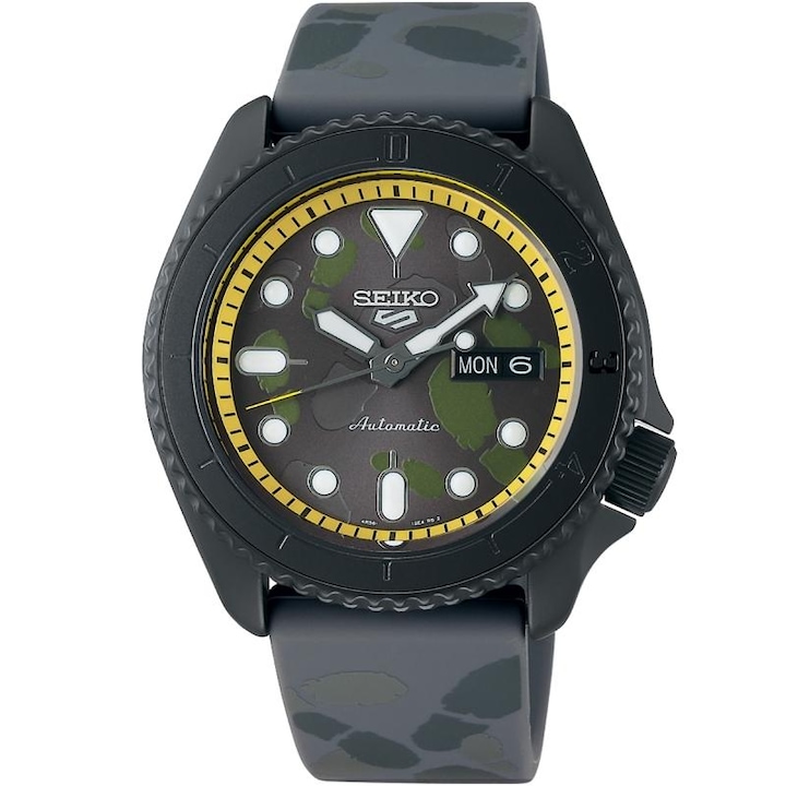 Мъжки часовник Seiko 5 SRPH69K1 Automatic Grey