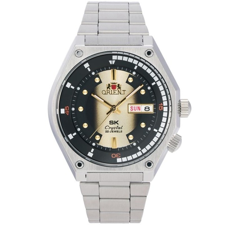 Ceas barbatesc Orient RA-AA0B01G19A Automatic Argintiu