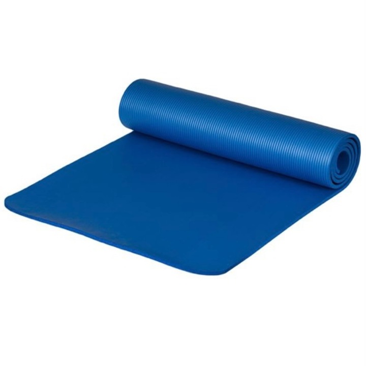 Saltea pentru antrenament, albastra, 180x60x1 cm