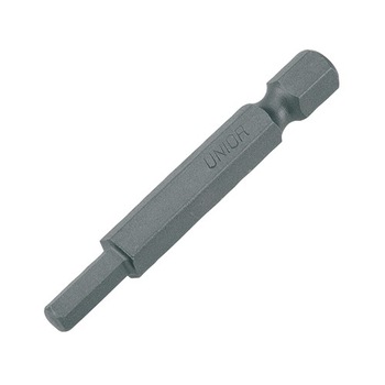 Set de 3 biti marca Unior cu profil hexagonal de 2.5 mm Set de 3 biti marca Unior cu profil hexagonal de 2.5 mm