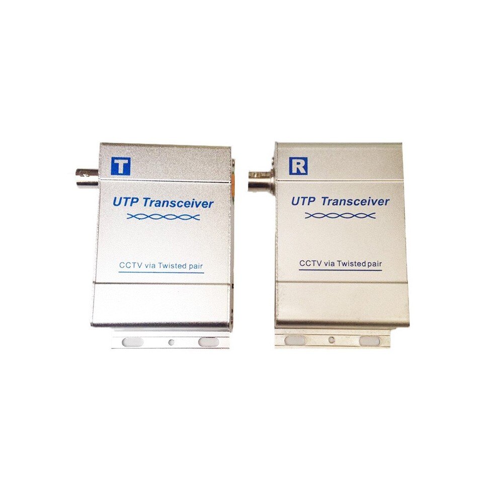 Amplificator de Semnal Transmitator - Receptor Video Balun Activ cu un canal video BNC