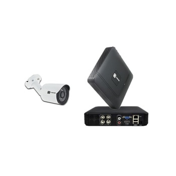 Kit supraveghere ICANSEE ICS-KIP240-1S, cu o camera de exterior, IP ONVIF, Full HD 1080p, DVR HIBRID 4 canale Full HD 1080p, 1 canal audio Kit supraveghere ICANSEE ICS-KIP240-1S, cu o camera de exterior, IP ONVIF, Full HD 1080p, DVR HIBRID 4 canale Full HD 1080p, 1 canal audio