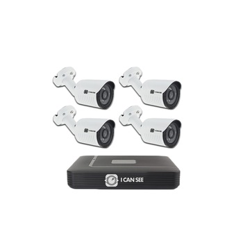 Kit supraveghere ICANSEE ICS-KIP240-4S, cu 4 camere de exterior, IP ONVIF, Full HD 1080p, DVR HIBRID 4 canale Full HD 1080p, 1 canal audio Kit supraveghere ICANSEE ICS-KIP240-4S, cu 4 camere de exterior, IP ONVIF, Full HD 1080p, DVR HIBRID 4 canale Full HD 1080p, 1 canal audio