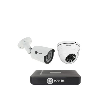 Kit supraveghere ICANSEE ICS-KIP240-1AV1S, cu o camera varifocala de interior si una de exterior, IP ONVIF, Full HD 1080p, DVR HIBRID 4 canale Full HD 1080p, 1 canal audio Kit supraveghere ICANSEE ICS-KIP240-1AV1S, cu o camera varifocala de interior si una de exterior, IP ONVIF, Full HD 1080p, DVR HIBRID 4 canale Full HD 1080p, 1 canal audio