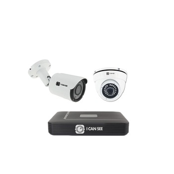 Kit supraveghere ICANSEE ICS-KIP240-1A1S, cu o camera de interior si una de exterior, IP ONVIF, Full HD 1080p, DVR HIBRID 4 canale Full HD 1080p, 1 canal audio Kit supraveghere ICANSEE ICS-KIP240-1A1S, cu o camera de interior si una de exterior, IP ONVIF, Full HD 1080p, DVR HIBRID 4 canale Full HD 1080p, 1 canal audio