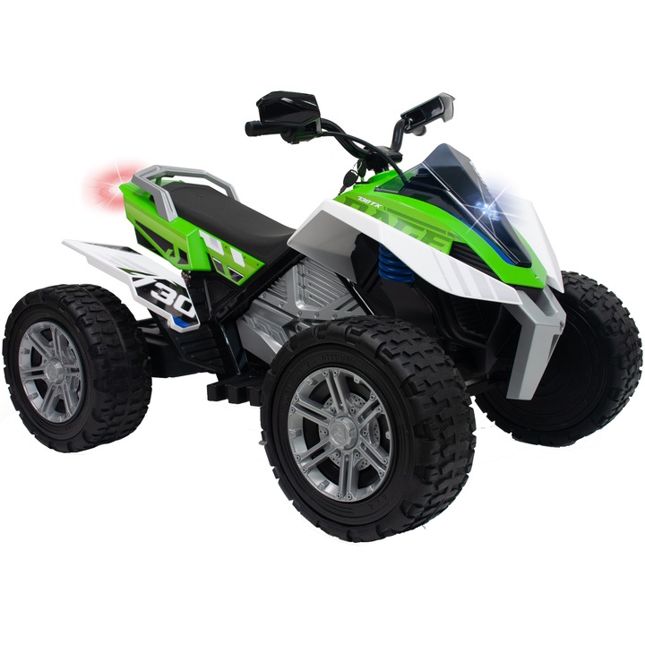 ATV electric pentru copii Injusa 24V - Rage, verde