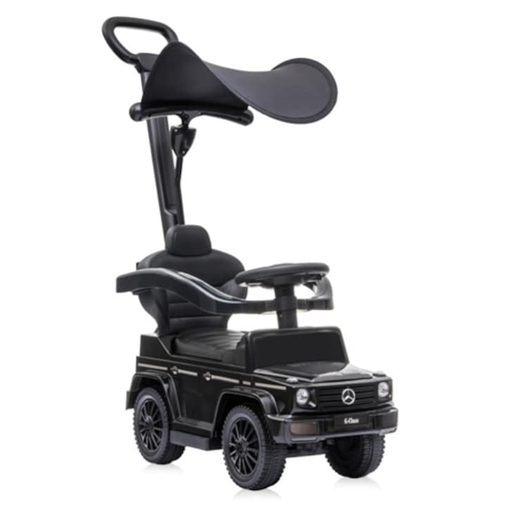 Кола за яздене LORELLI Mercedes-Benz G350d, Дръжка, Сенник, Черен