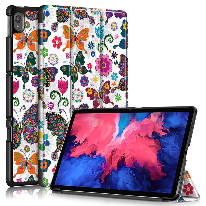 Husa protectie tableta, HUEIROY, Compatibil cu Lenovo Tab P11 Plus, Multicolor