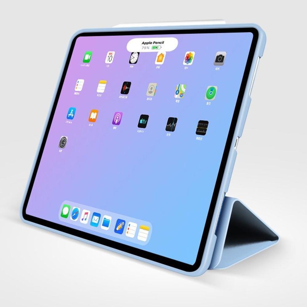 Husă tabletă compatibilă cu iPad Air 8 (2026, M4, 11 inch) - husă smart de tabletă albastru-ciel