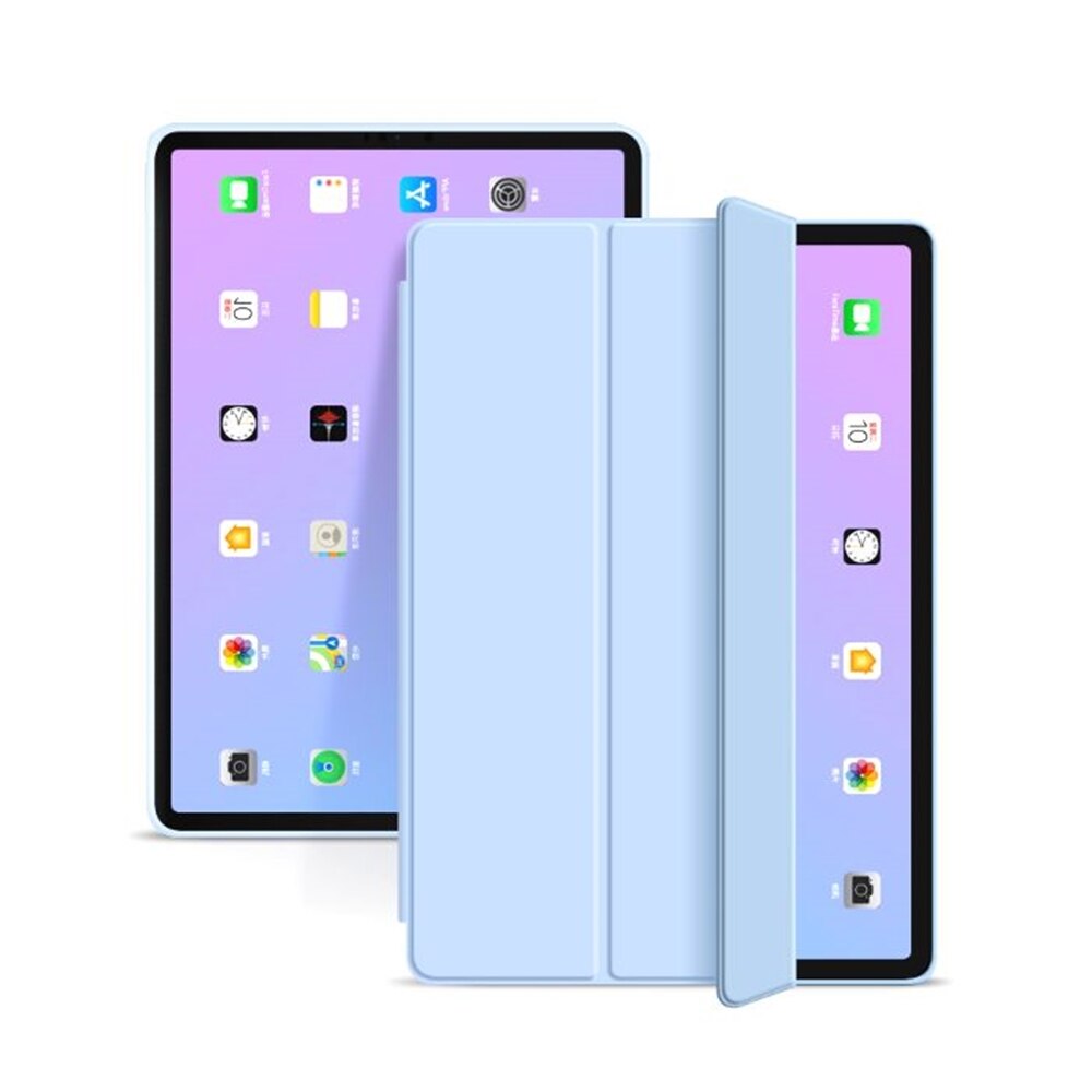 Husă tabletă compatibilă cu iPad Air 8 (2026, M4, 11 inch) - husă smart de tabletă albastru-ciel