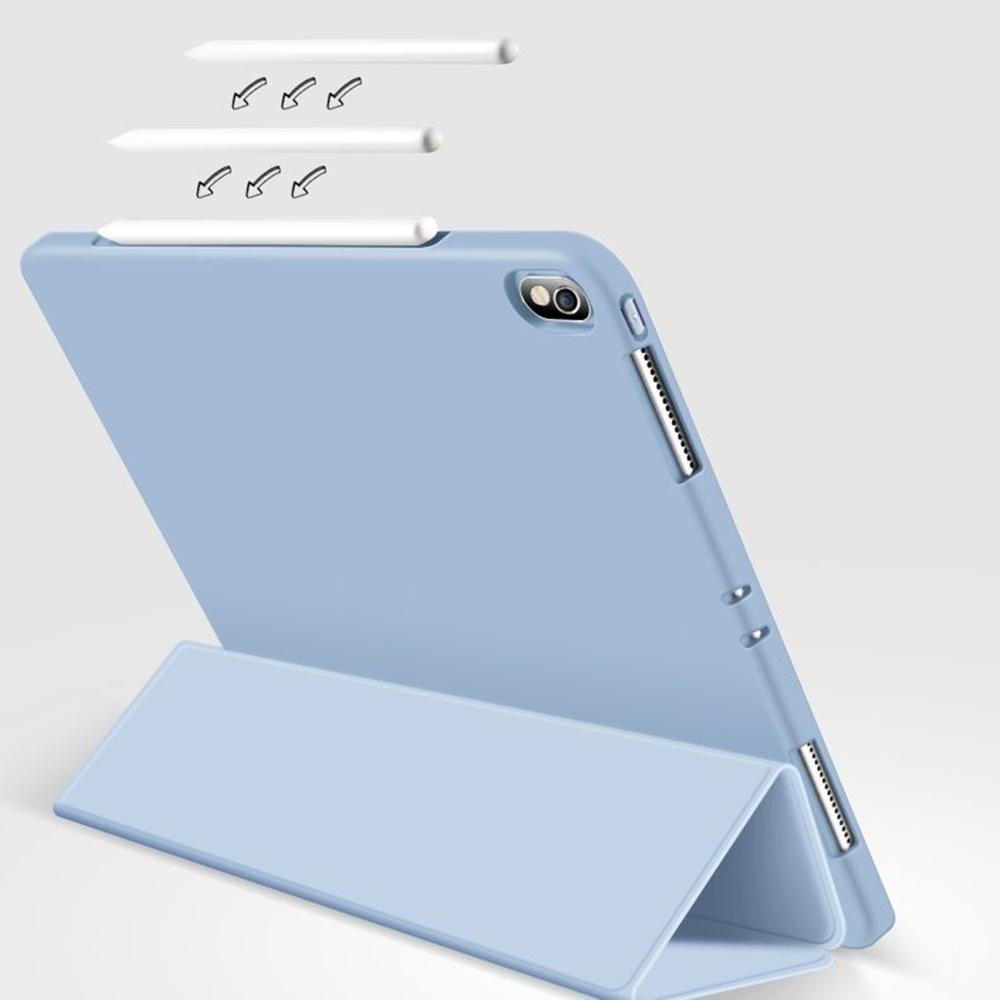 Husă tabletă compatibilă cu iPad Air 8 (2026, M4, 11 inch) - husă smart de tabletă albastru-ciel