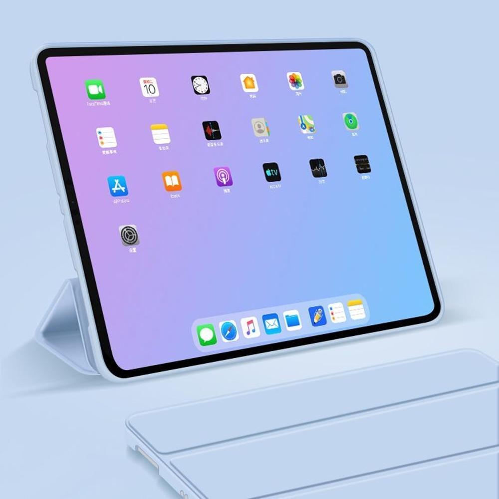 Husă tabletă compatibilă cu iPad Air 8 (2026, M4, 11 inch) - husă smart de tabletă albastru-ciel