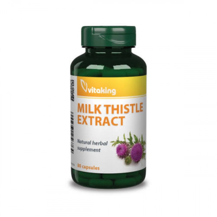 Máriatövis kivonat, 500mg, kapszulás, 80 darabos