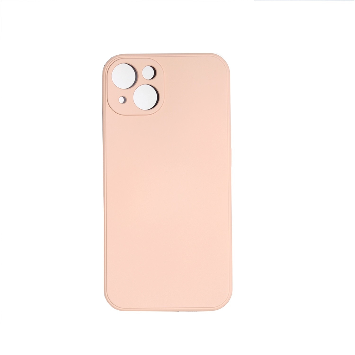 Husa de protectie din silicon lichid pentru iPhone 13, roz