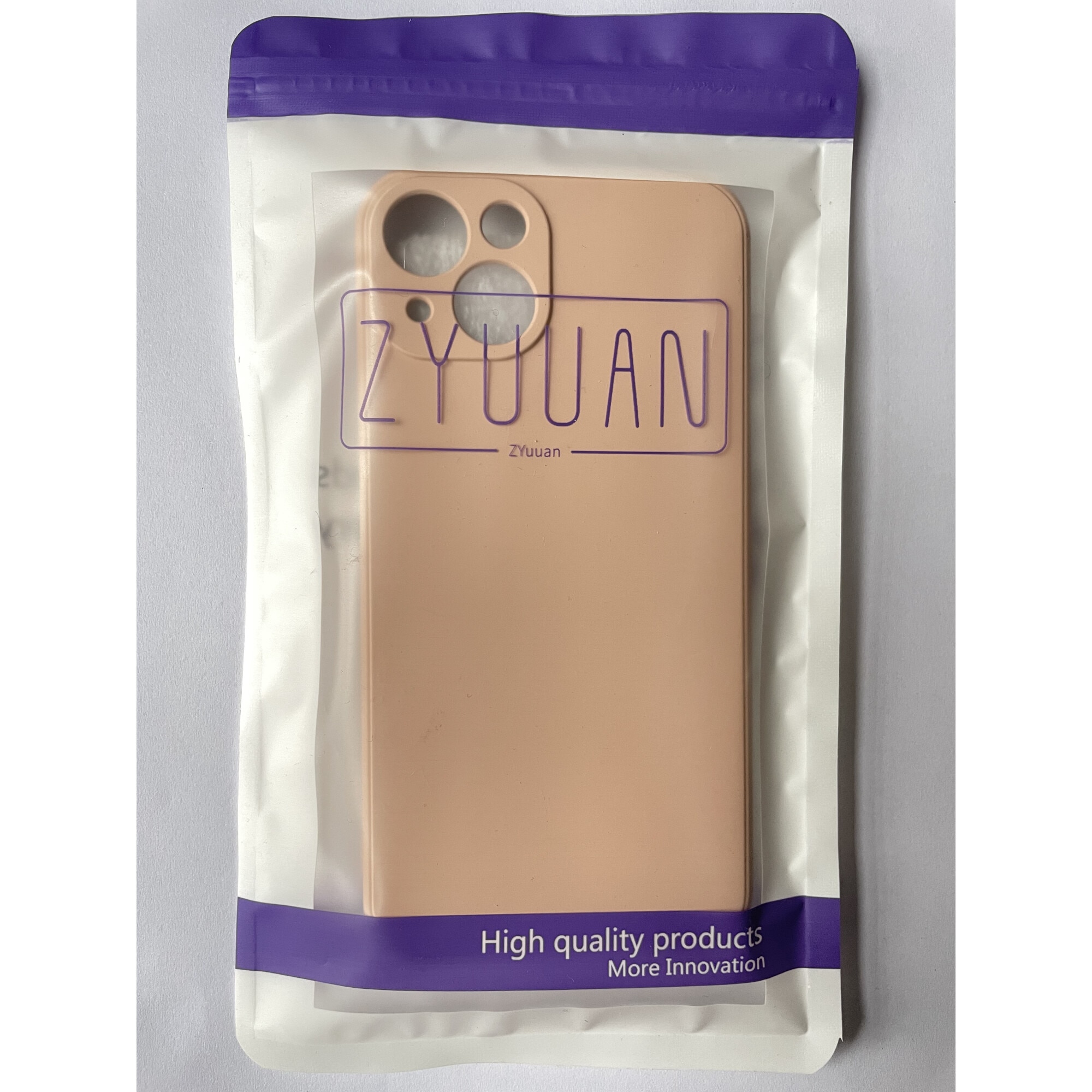 Husa de protectie din silicon lichid pentru iPhone 13, roz