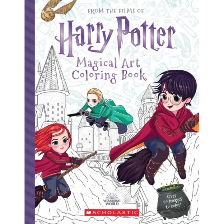 Magical Art Coloring Book (Harry Potter) de Cala Spinner