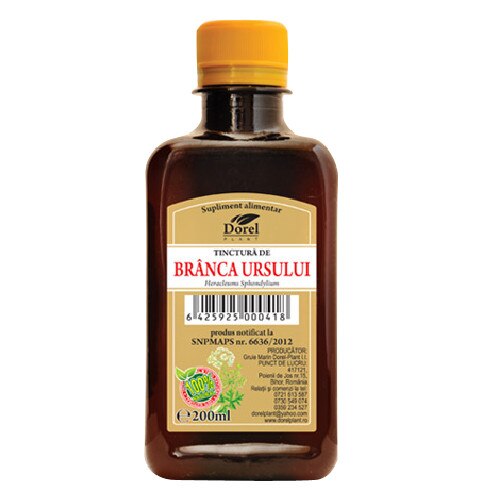 Tinctura Branca Ursului, 200 ml, Dorel Plant