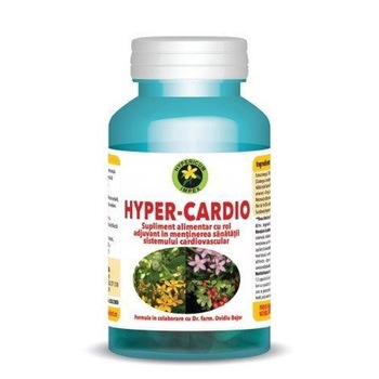 Hyper-cardio, 340 mg, 60 capsule, Hypericum Hyper-cardio, 340 mg, 60 capsule, Hypericum