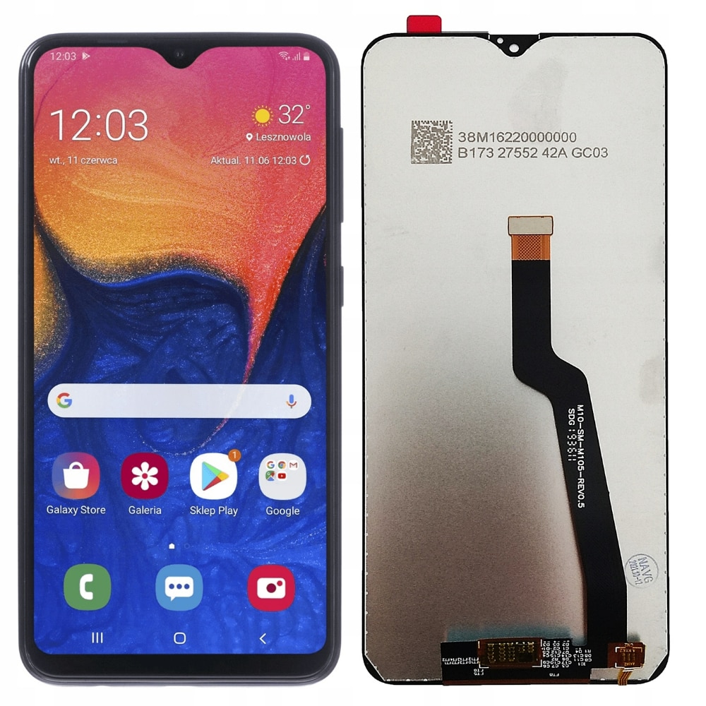 Display LCD pentru Samsung A10, Negru - eMAG.ro