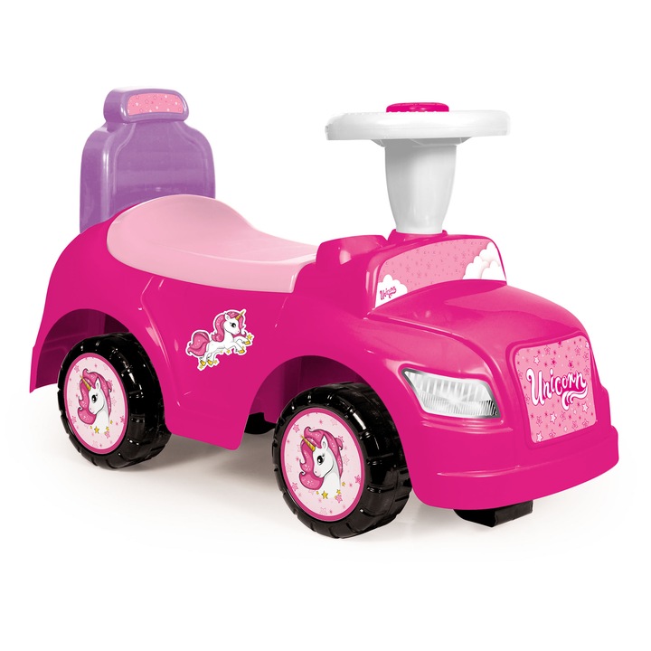 Masinuta Ride-on 2 in 1 Dolu - Unicorn