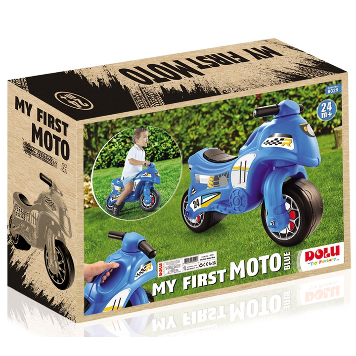 Мотоциклет Dolu - My first moto, Син