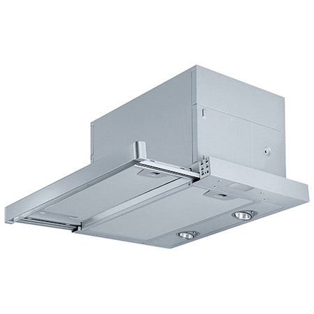 Hota incorporabila telescopica Franke FTC 626, Putere de absorbtie 650 mc/h, 1 motor, butoane Push/Pull, 60 cm, Filtre Inox, Clasa D, Inox