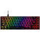 Tastatura gaming mecanica HyperX Alloy Origins 65 RGB, switch HX Red - Linear, soft NGENUITY, cablu USB-C detasabil, taste PBT double-shot, layout US, negru