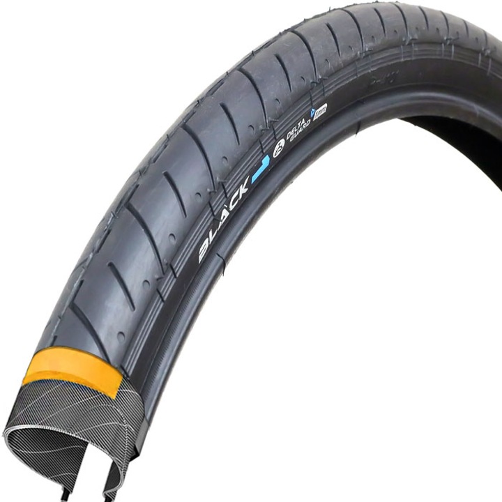 Anvelopa de bicicleta, 26 x 1.50, 40-559 + 1mm, Antiperforare, Cauciuc, Negru