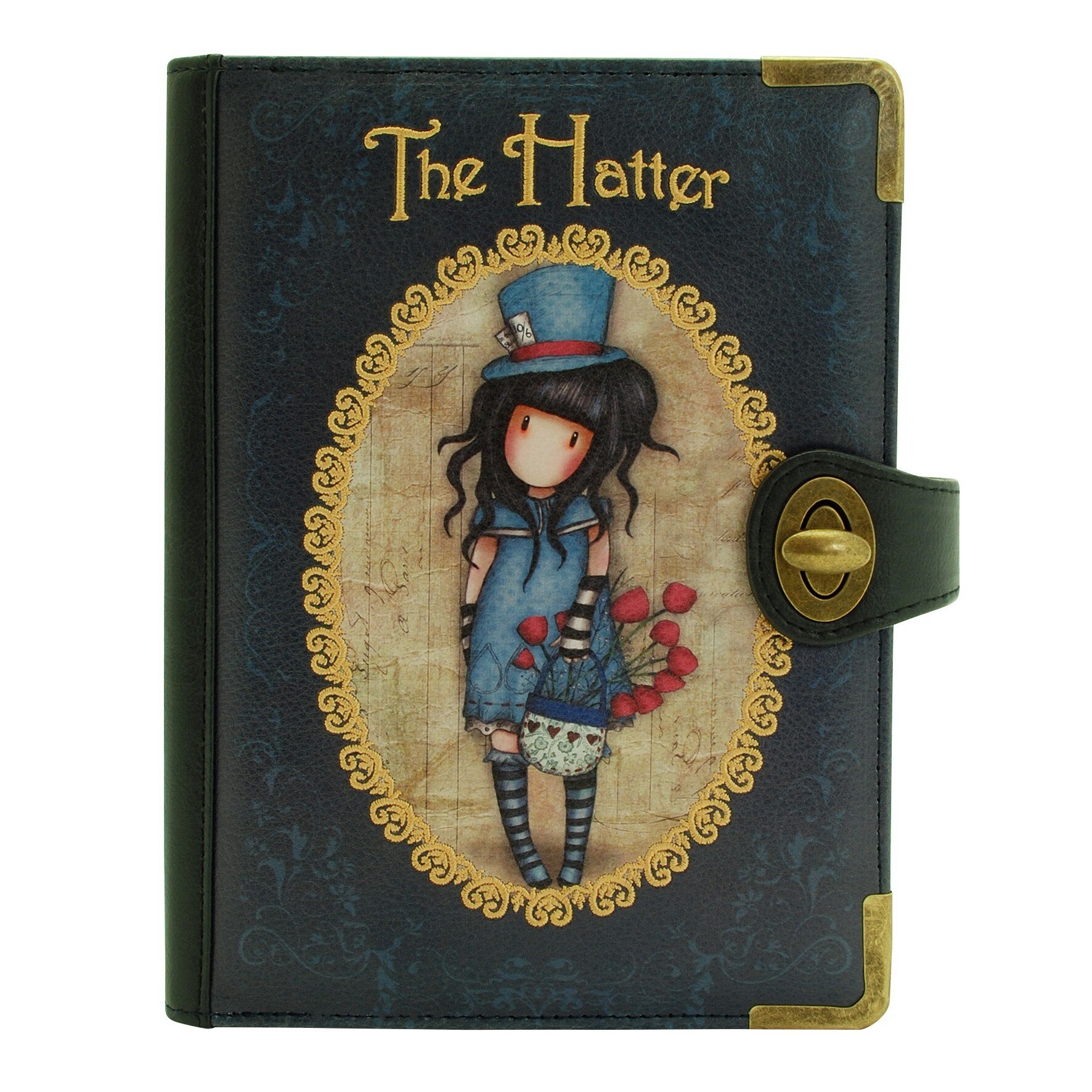 Geanta cu clips Gorjuss Chronicles The Hatter, 21 x 16 x 5 cm
