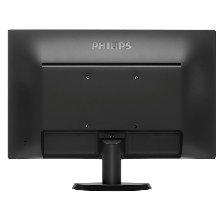 Монитор LED MVA Philips 23.6", Wide, FHD, DVI, HDMI, Черен, 243V5QHSBA