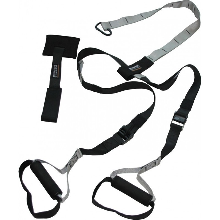 Sistem pentru exercitii TRX / PSX , Power System PS 4020, Negru/Gri