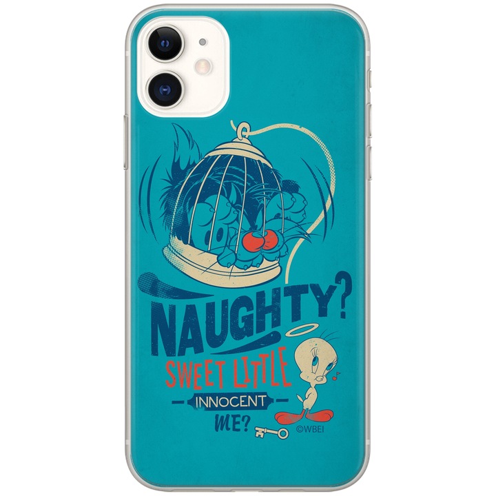 Калъф за телефон Looney Tunes, съвместим с Samsung Galaxy S20 Ultra, силиконов, многоцветен, WPCSYLTWEET222