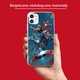 Калъф за телефон Marvel, съвместим с Samsung Galaxy A51 5G, Силиконов, Многоцветен, MPCAVEN2474