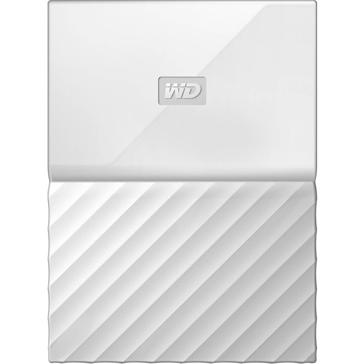 WD My Passport külső merevlemez,1TB, 2.5", USB 3.0, Fehér