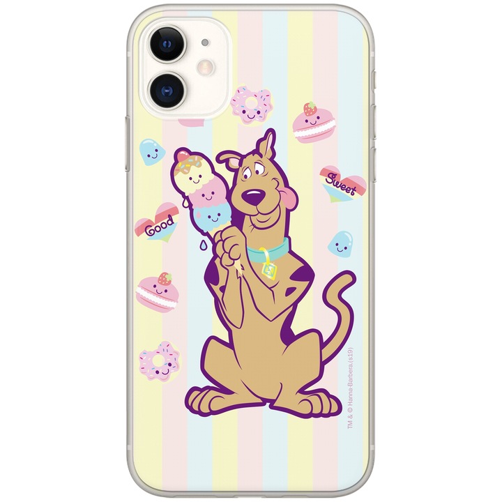 Калъф за телефон Scooby Doo, съвместим с Samsung Galaxy S20 Ultra, многоцветен, силикон, WPCSCOOBY1675