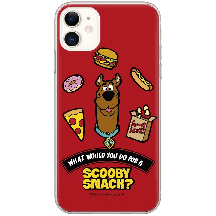 Калъф за телефон Scooby Doo, съвместим с Samsung Galaxy S20 Ultra, многоцветен, силикон, WPCSCOOBY5075