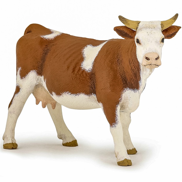 Figurina Papo - Animale de la ferma, Vaca Simmental