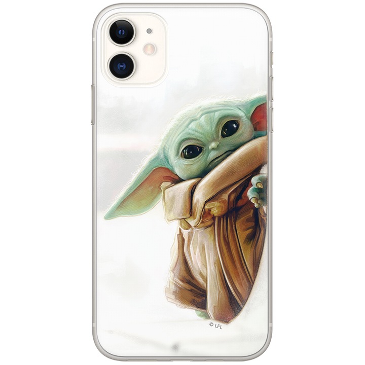 Калъф за телефон Star Wars, съвместим с OPPO Galaxy A53 5G, многоцветен, силикон, SWPCBYODA6777