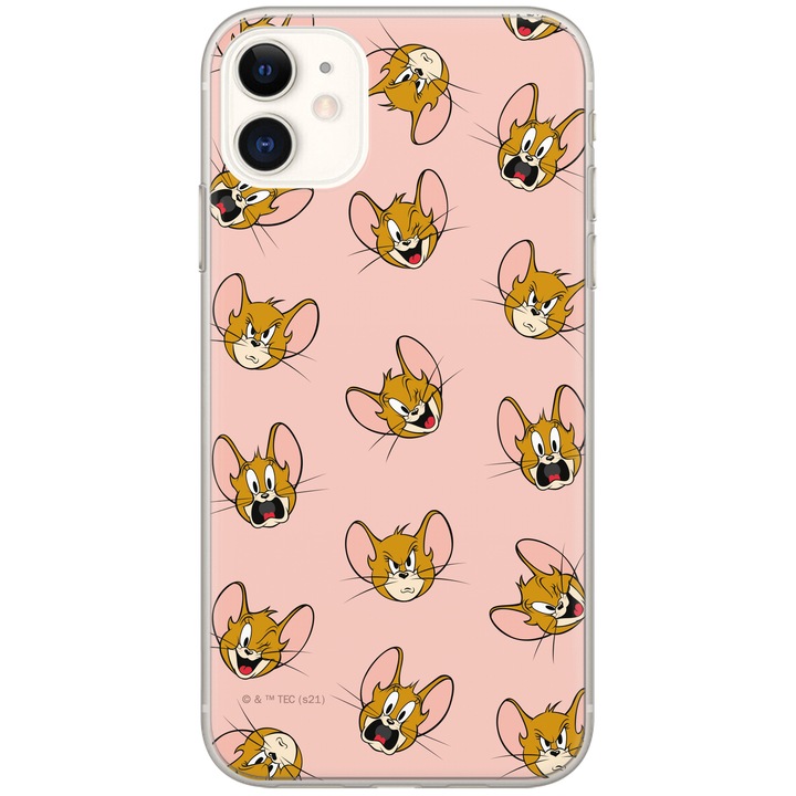 Калъф за телефон Tom & Jerry, съвместим с OPPO Galaxy A53 5G, многоцветен, силикон, WPCTOMJER8681