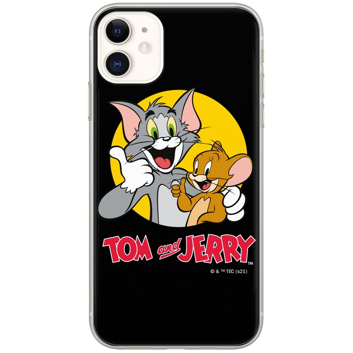 Калъф за телефон Tom & Jerry, съвместим с OPPO Galaxy A53 5G, многоцветен, силикон, WPCTOMJER3181