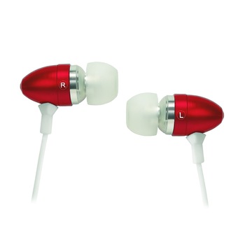 Casti in ear cu microfon Akyta B013, rosu Casti in ear cu microfon Akyta B013, rosu