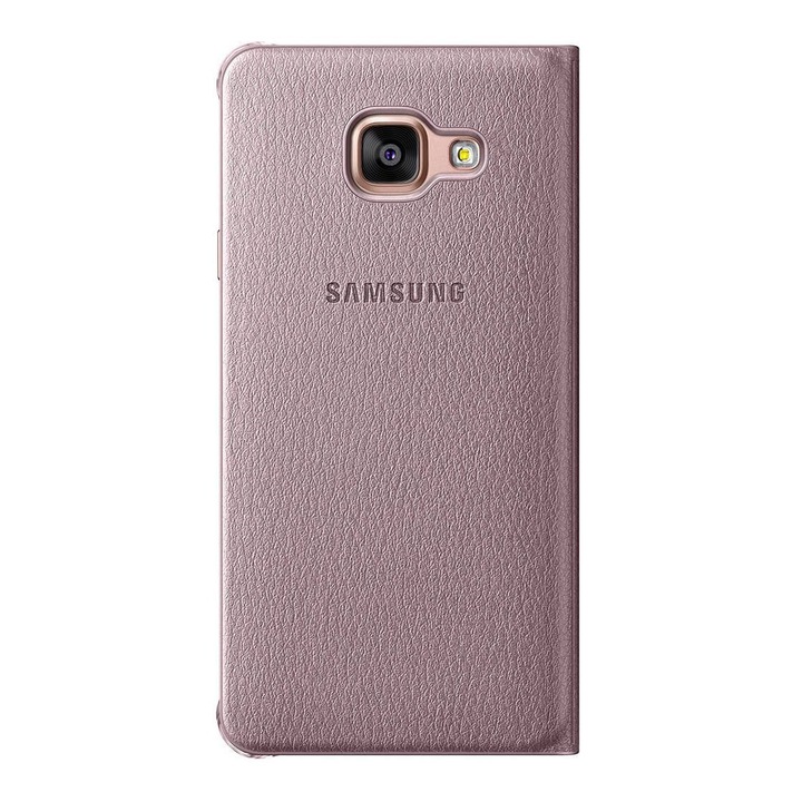 Кейс Samsung Flip Cover EF-WA310PZEGWW за Samsung Galaxy A3, Кожа, 2016 Розово Злато