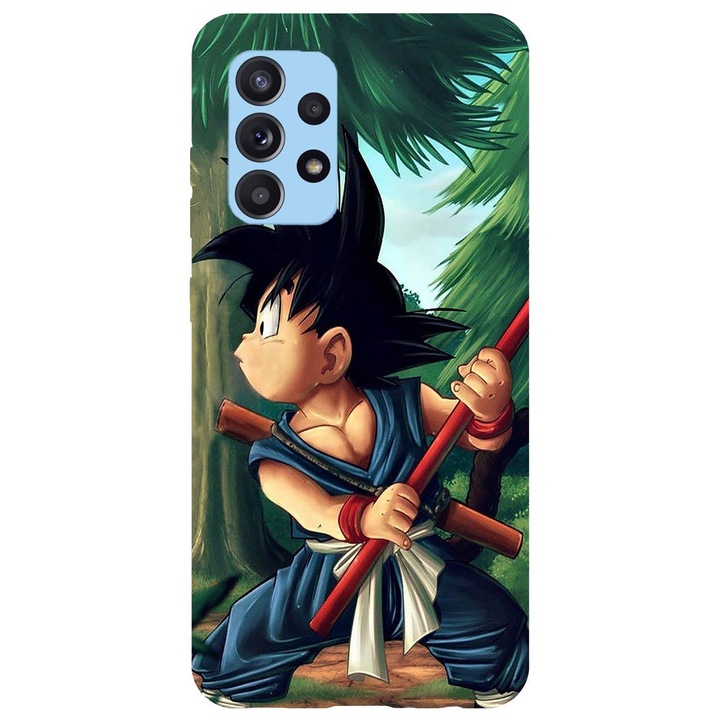 Husa compatibila cu Samsung Galaxy A72 model Goku Dragon Ball Z, Silicon, TPU, Viceversa