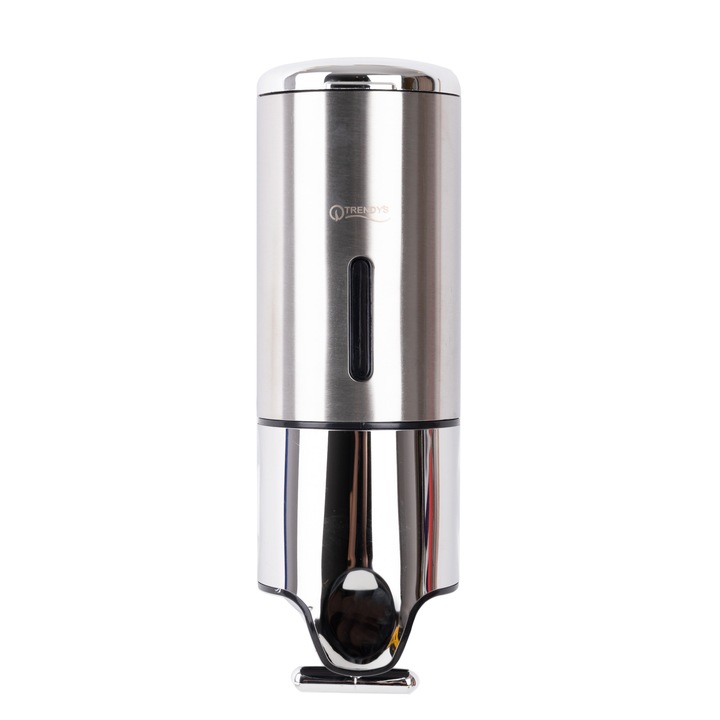 Dispenser sapun lichid TRENDY’S, Silver 500ml